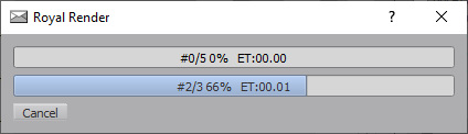 two progress bars in rrSubmitter